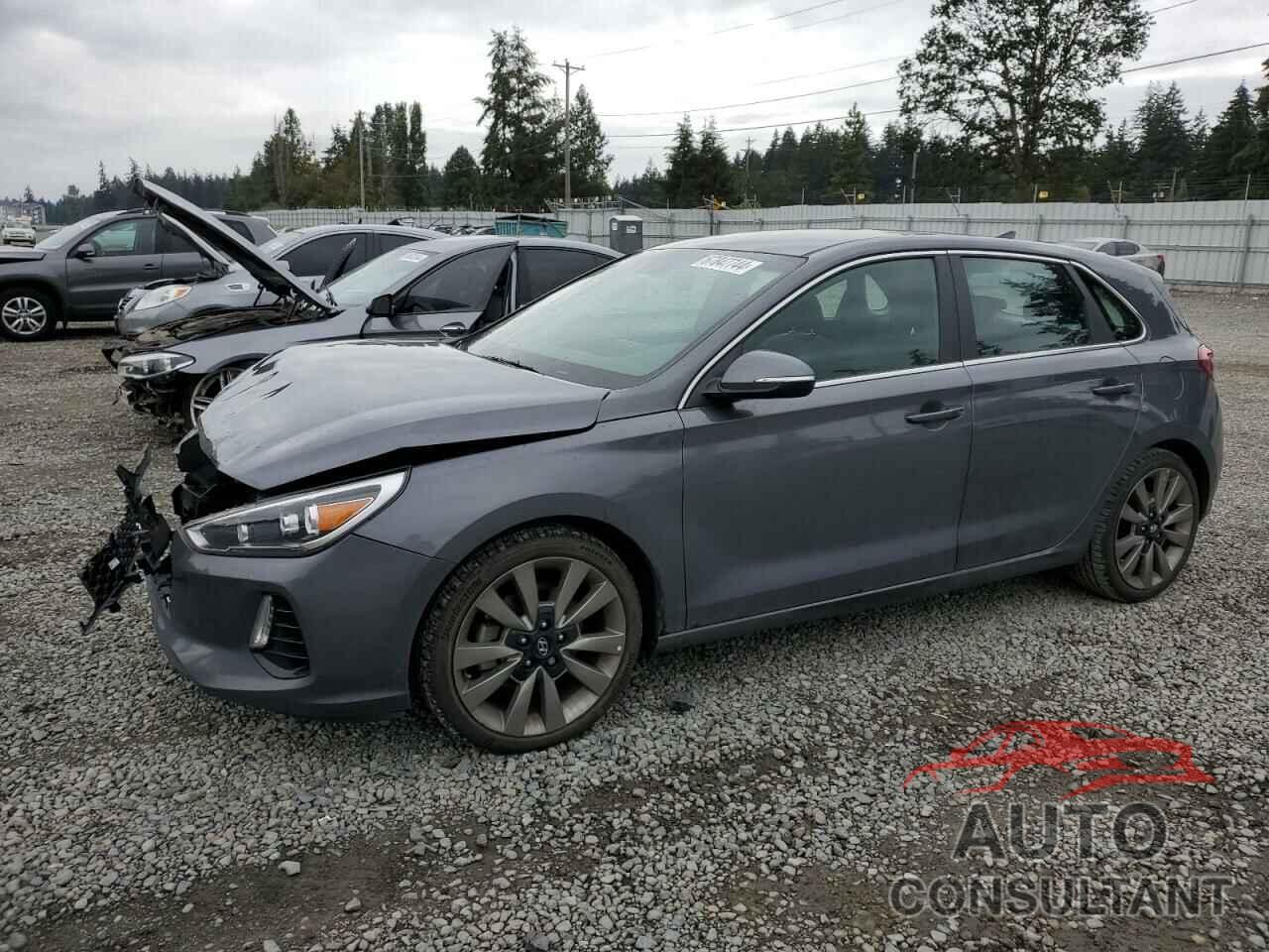 HYUNDAI ELANTRA 2018 - KMHH55LC1JU069146