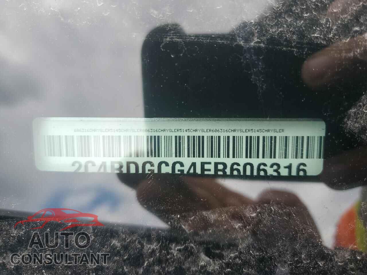 DODGE CARAVAN 2015 - 2C4RDGCG4FR606316