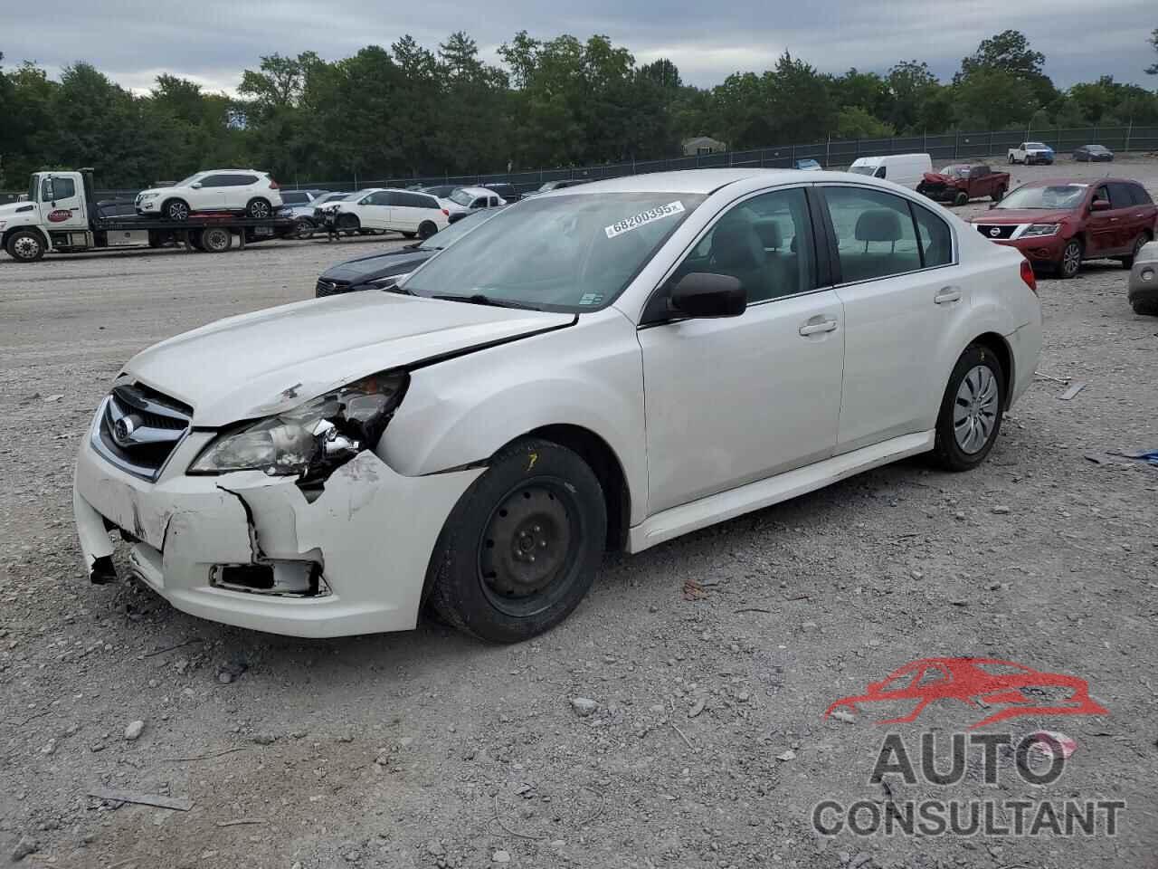 SUBARU LEGACY 2011 - 4S3BMCA66B3255335