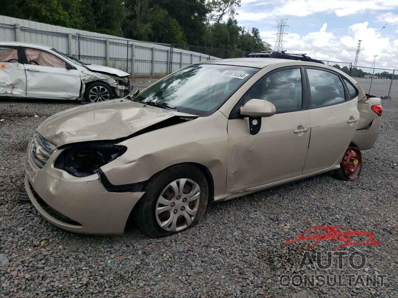 HYUNDAI ELANTRA 2010 - KMHDU4AD1AU979631