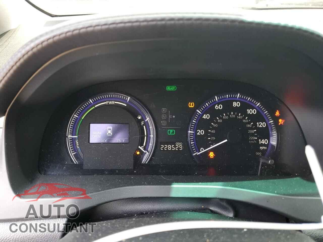 LEXUS HS 2011 - JTHBB1BA0B2045329