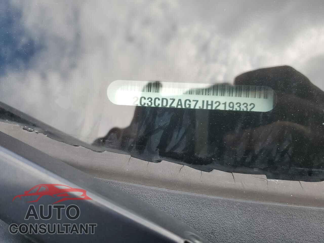 DODGE CHALLENGER 2018 - 2C3CDZAG7JH219332
