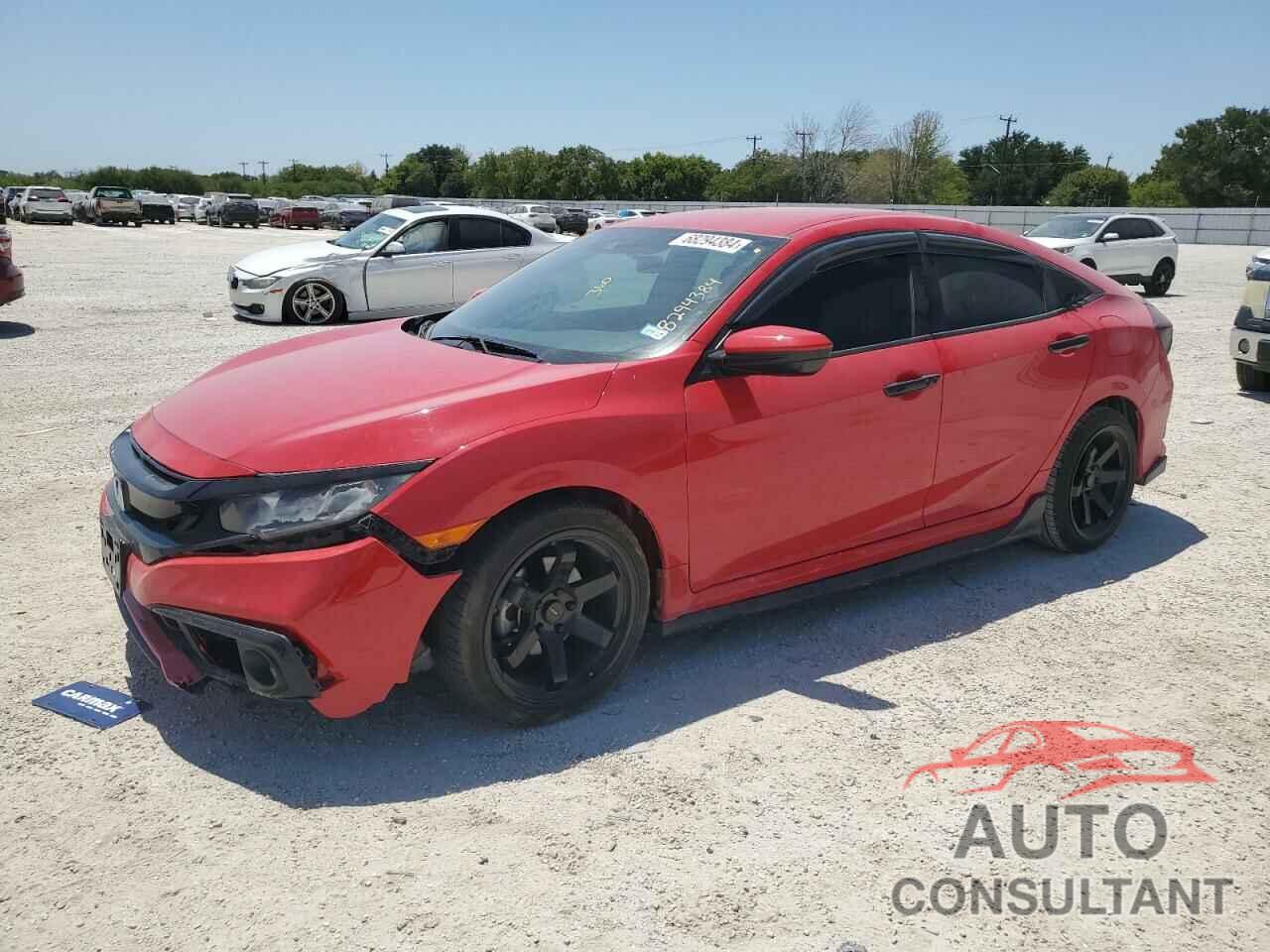 HONDA CIVIC 2019 - 2HGFC2F81KH567473