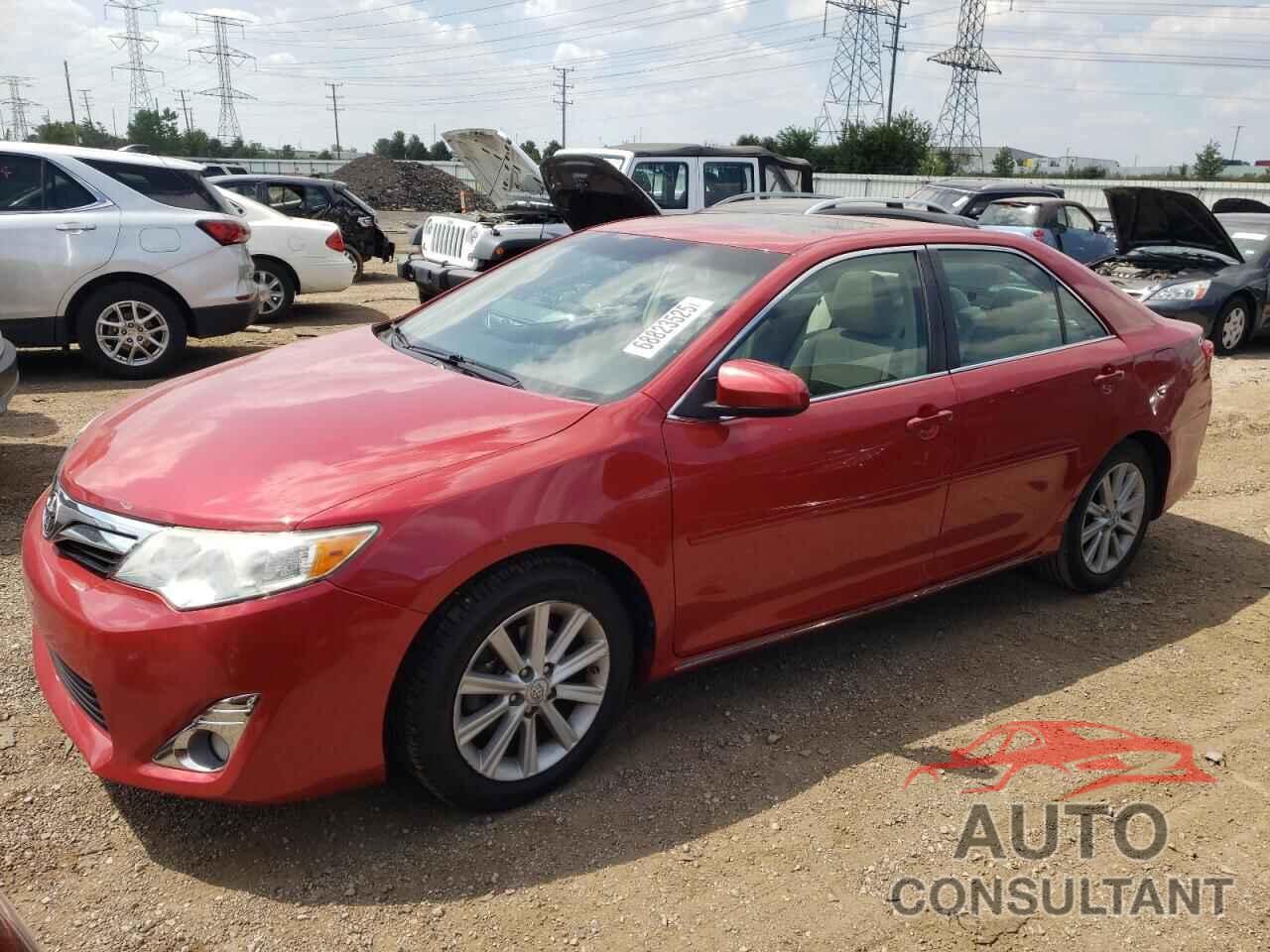 TOYOTA CAMRY 2012 - 4T4BF1FK1CR180318