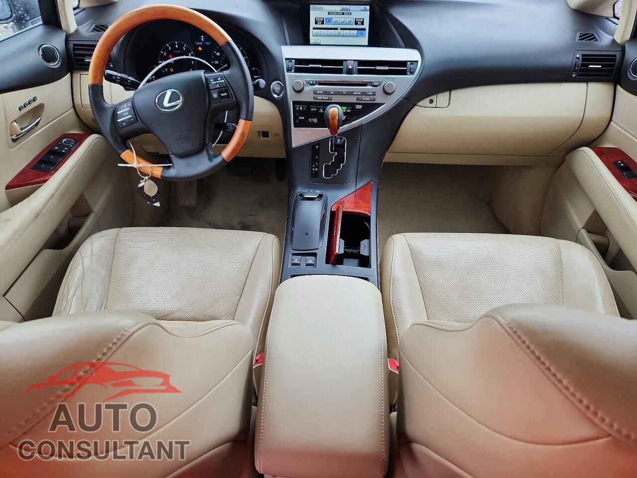 LEXUS RX350 2012 - 2T2BK1BA3CC143643