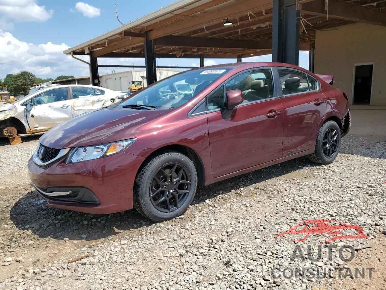 HONDA CIVIC 2013 - 19XFB2F55DE071727