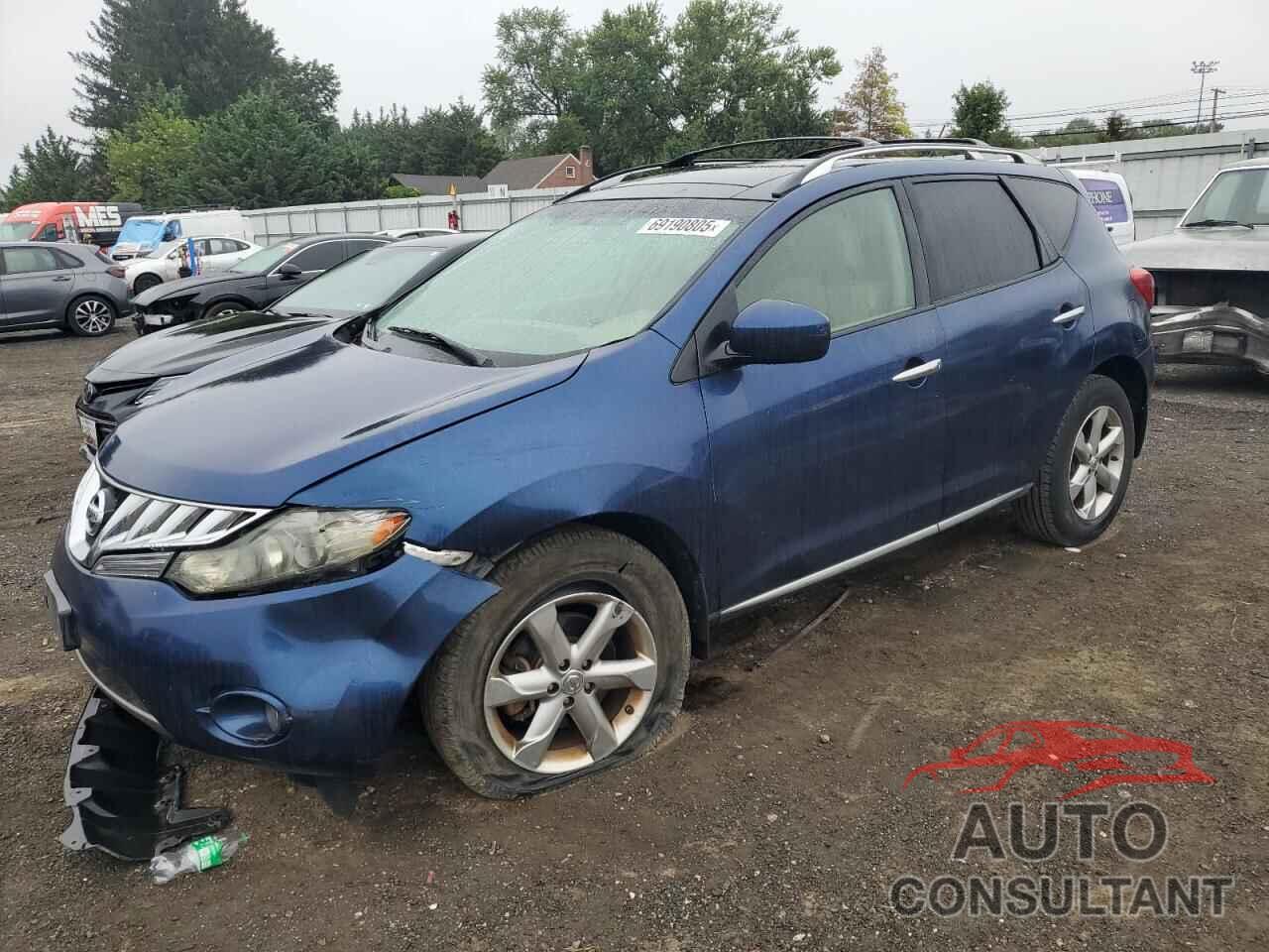 NISSAN MURANO 2009 - JN8AZ18W39W209482