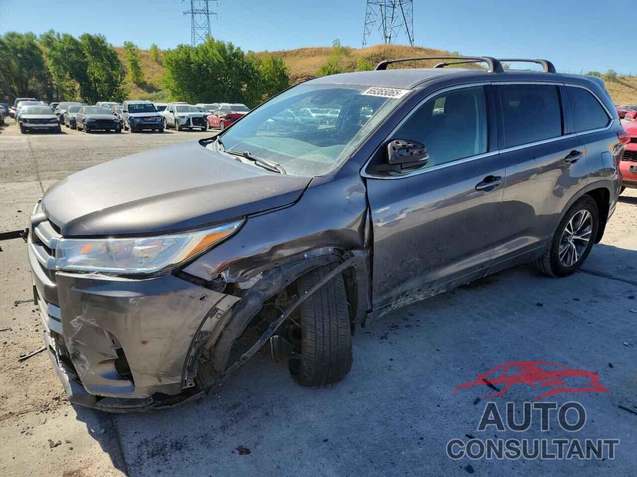 TOYOTA HIGHLANDER 2017 - 5TDBZRFH7HS382763