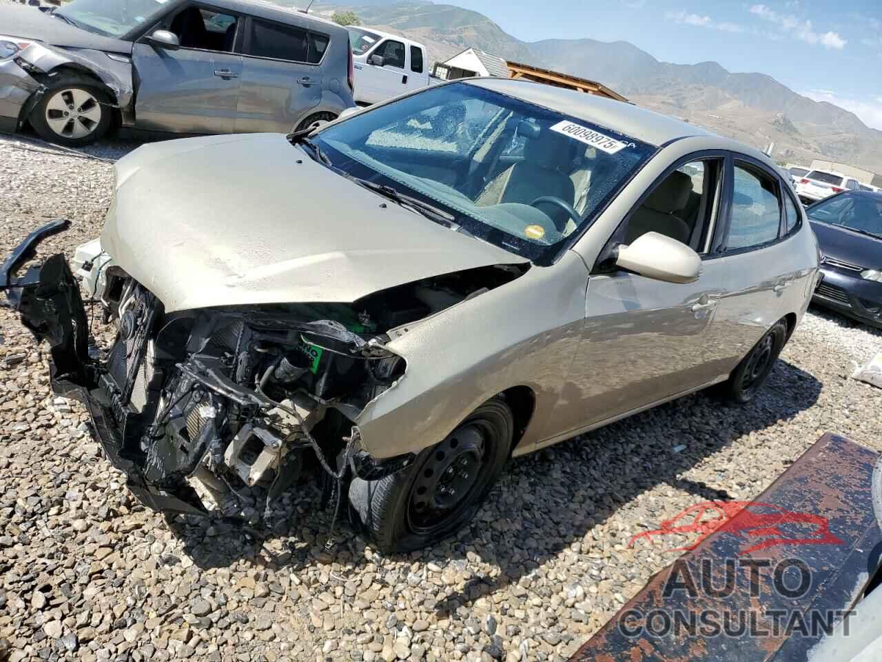 HYUNDAI ELANTRA 2010 - KMHDU4AD3AU944637