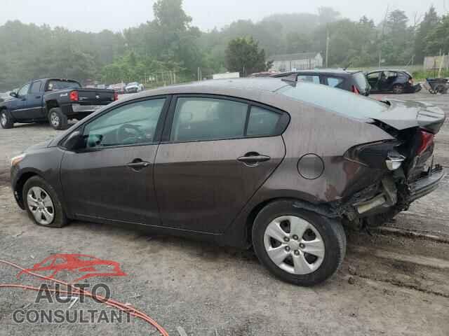 KIA FORTE 2017 - 3KPFL4A73HE011159