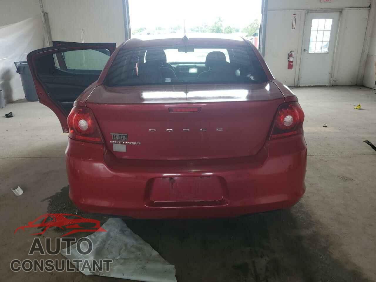 DODGE AVENGER 2012 - 1C3CDZAB8CN216289