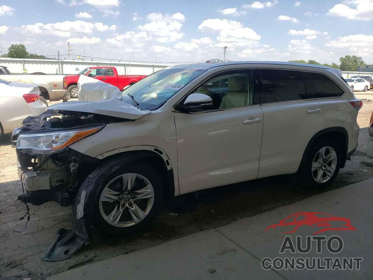 TOYOTA HIGHLANDER 2016 - 5TDDKRFH7GS286496