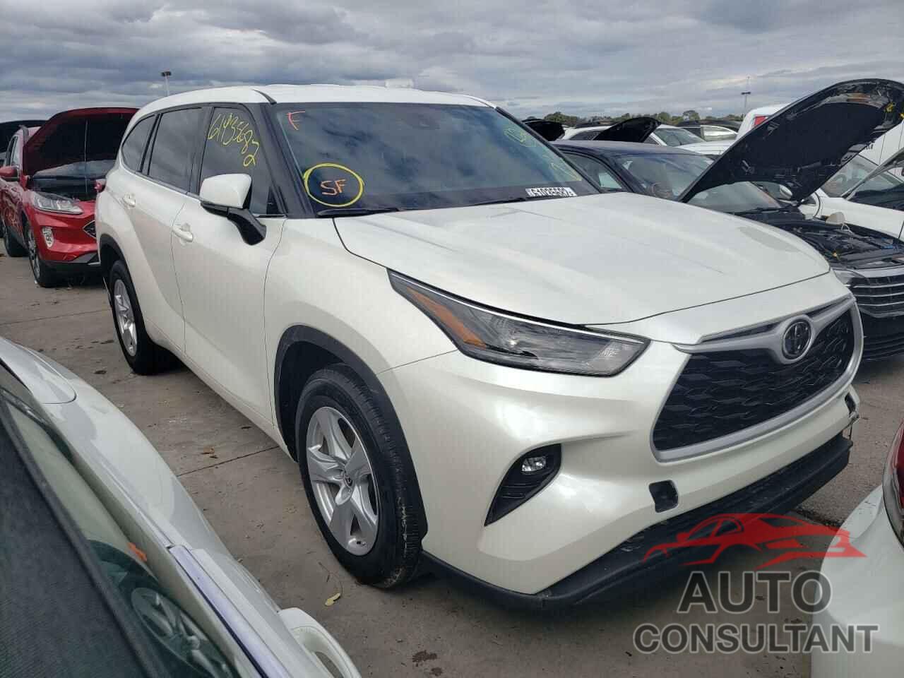 TOYOTA HIGHLANDER 2021 - 5TDZZRAH4MS517729