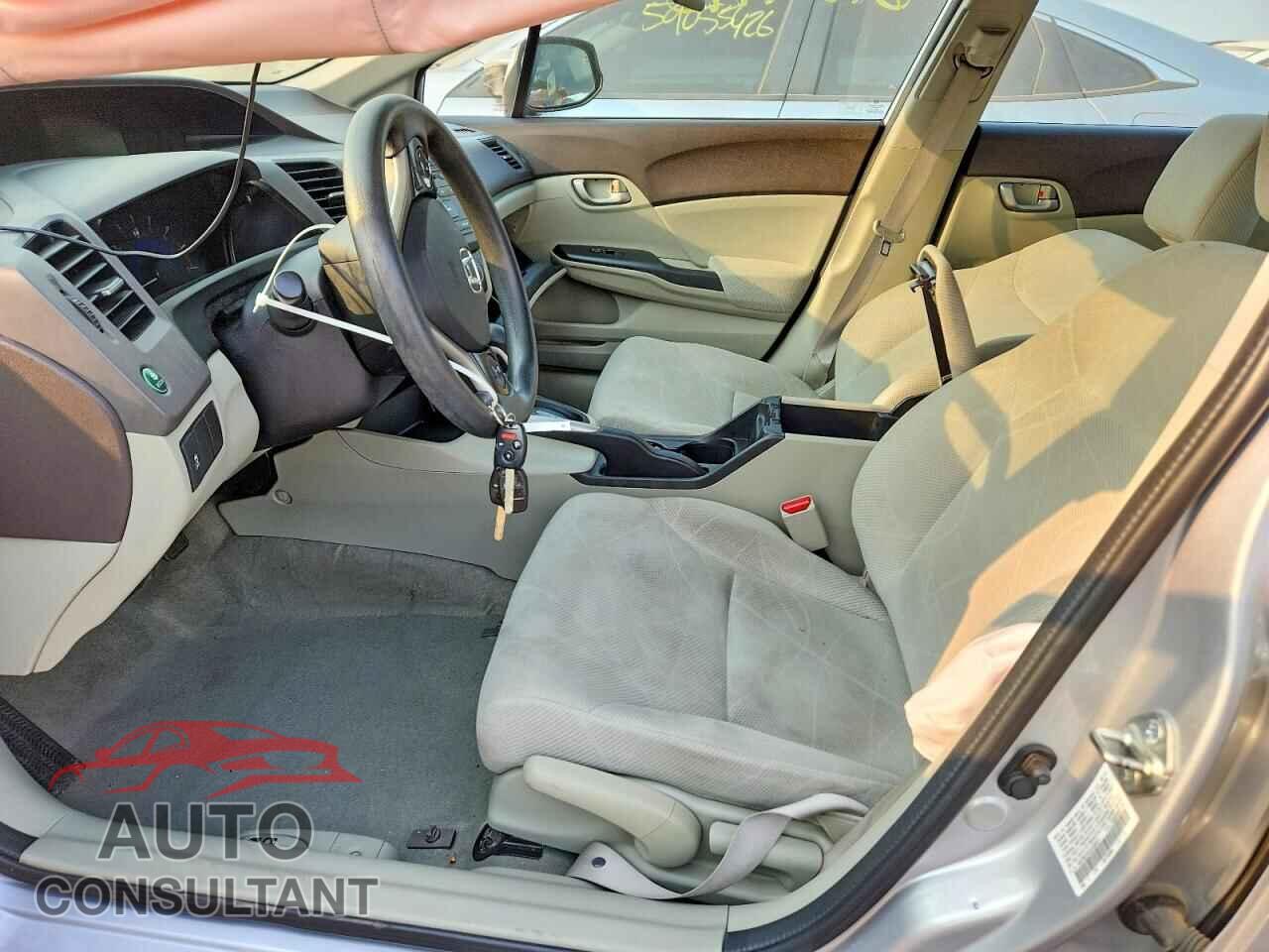 HONDA CIVIC 2012 - 19XFB2F54CE336541