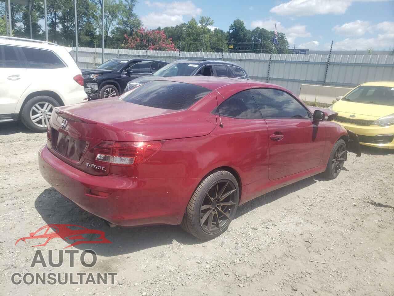 LEXUS IS 2011 - JTHFF2C25B2518970