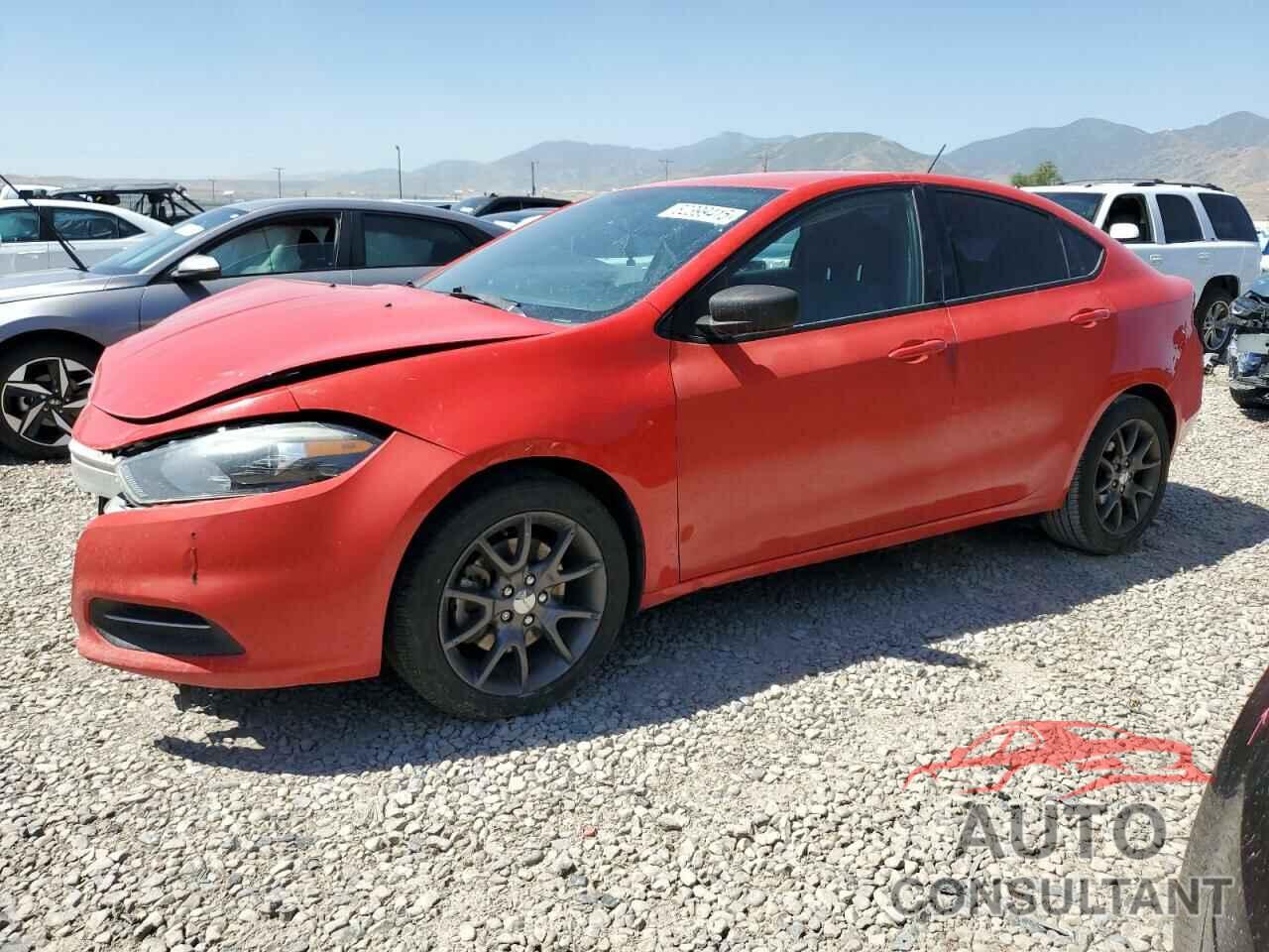 DODGE DART 2016 - 1C3CDFAA4GD738712