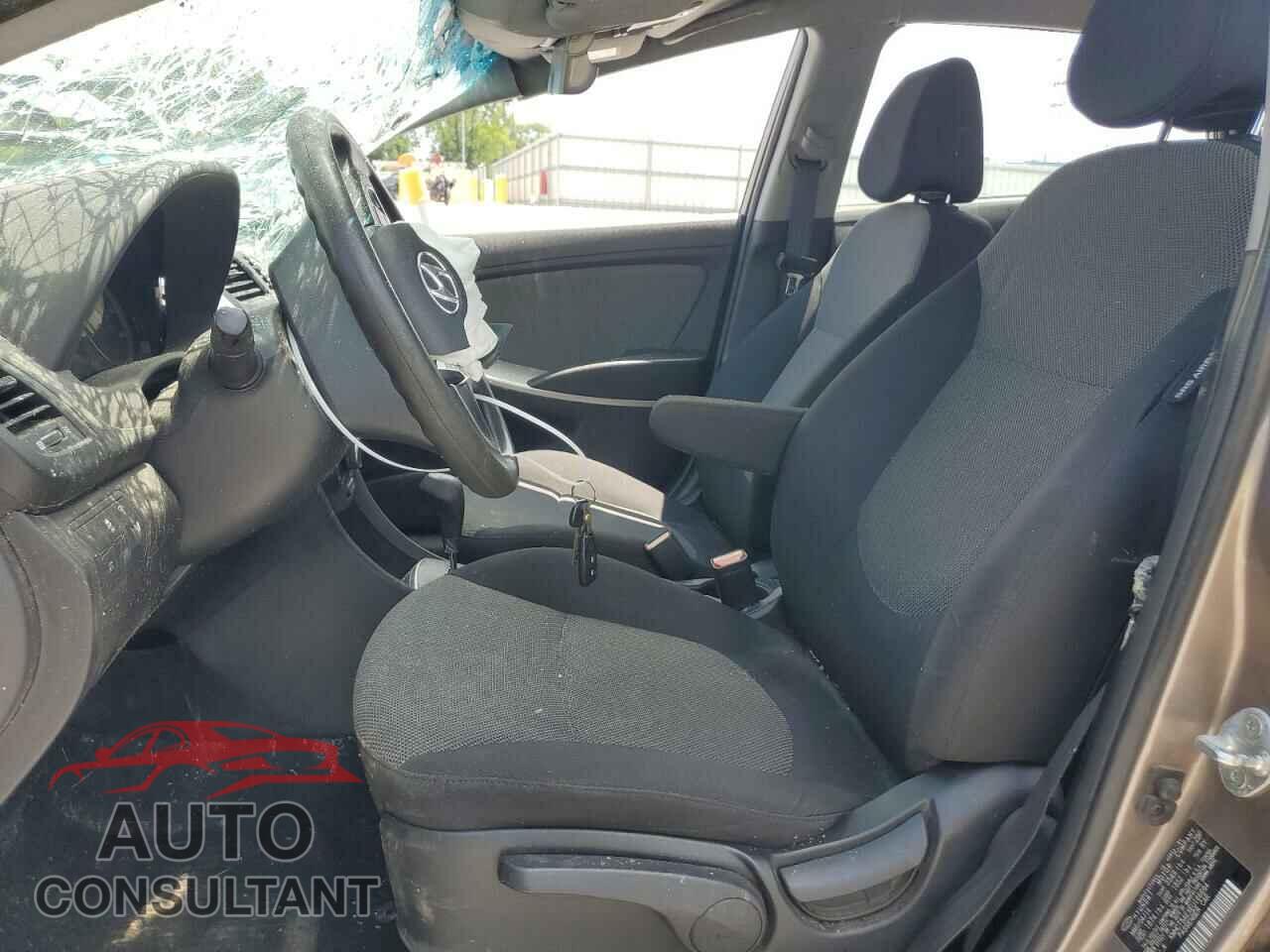 HYUNDAI ACCENT 2014 - KMHCT5AEXEU166694