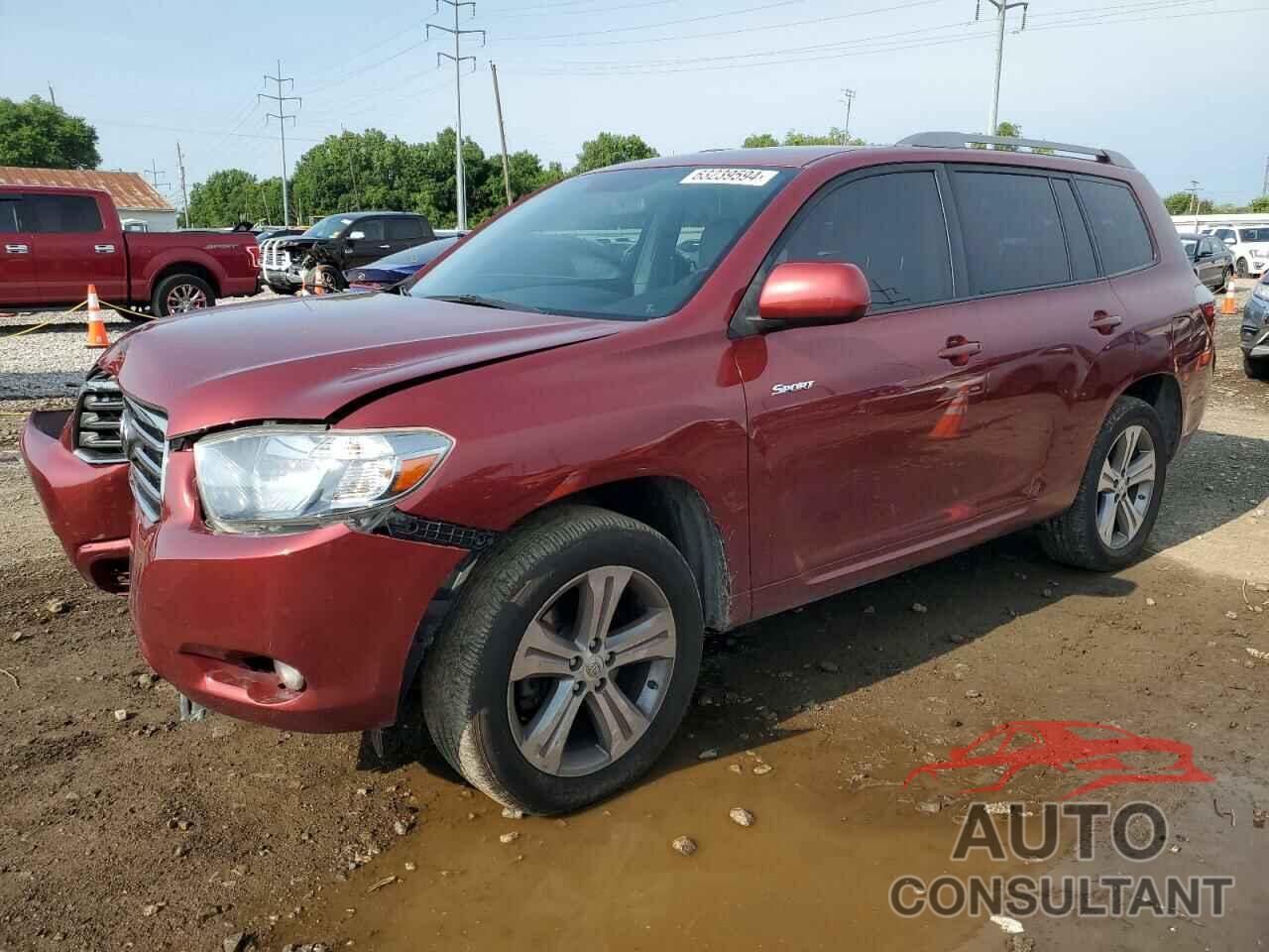 TOYOTA HIGHLANDER 2009 - JTEES43A692116764