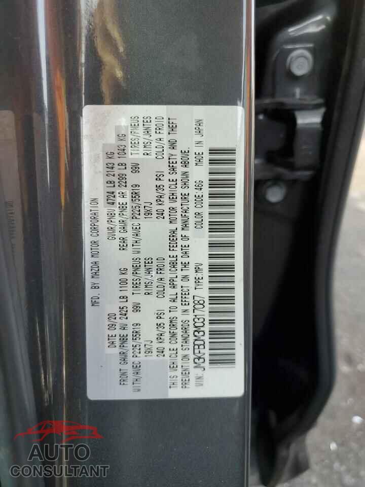 MAZDA CX-5 2021 - JM3KFBDM3M0317087