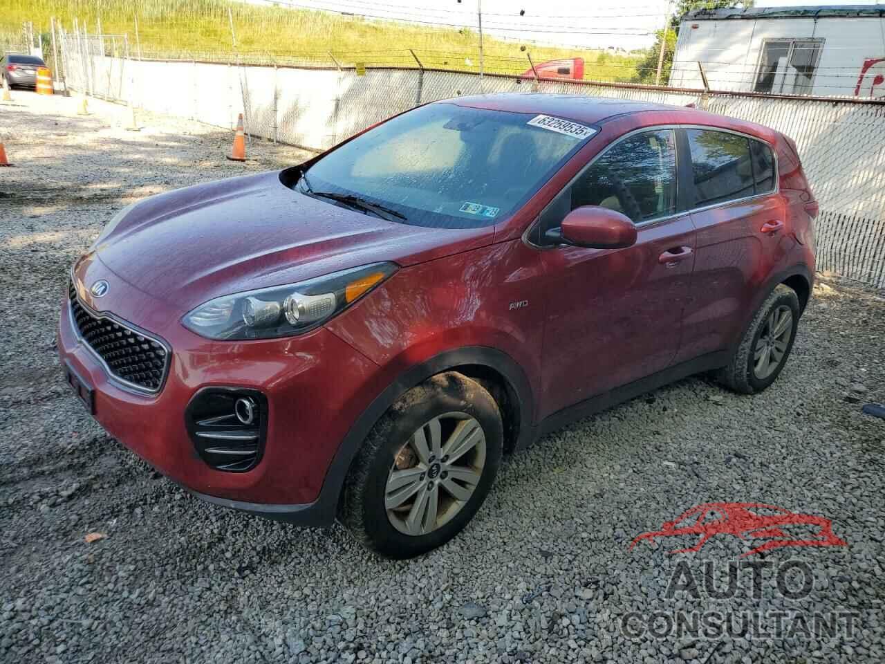 KIA SPORTAGE 2017 - KNDPMCAC3H7141547