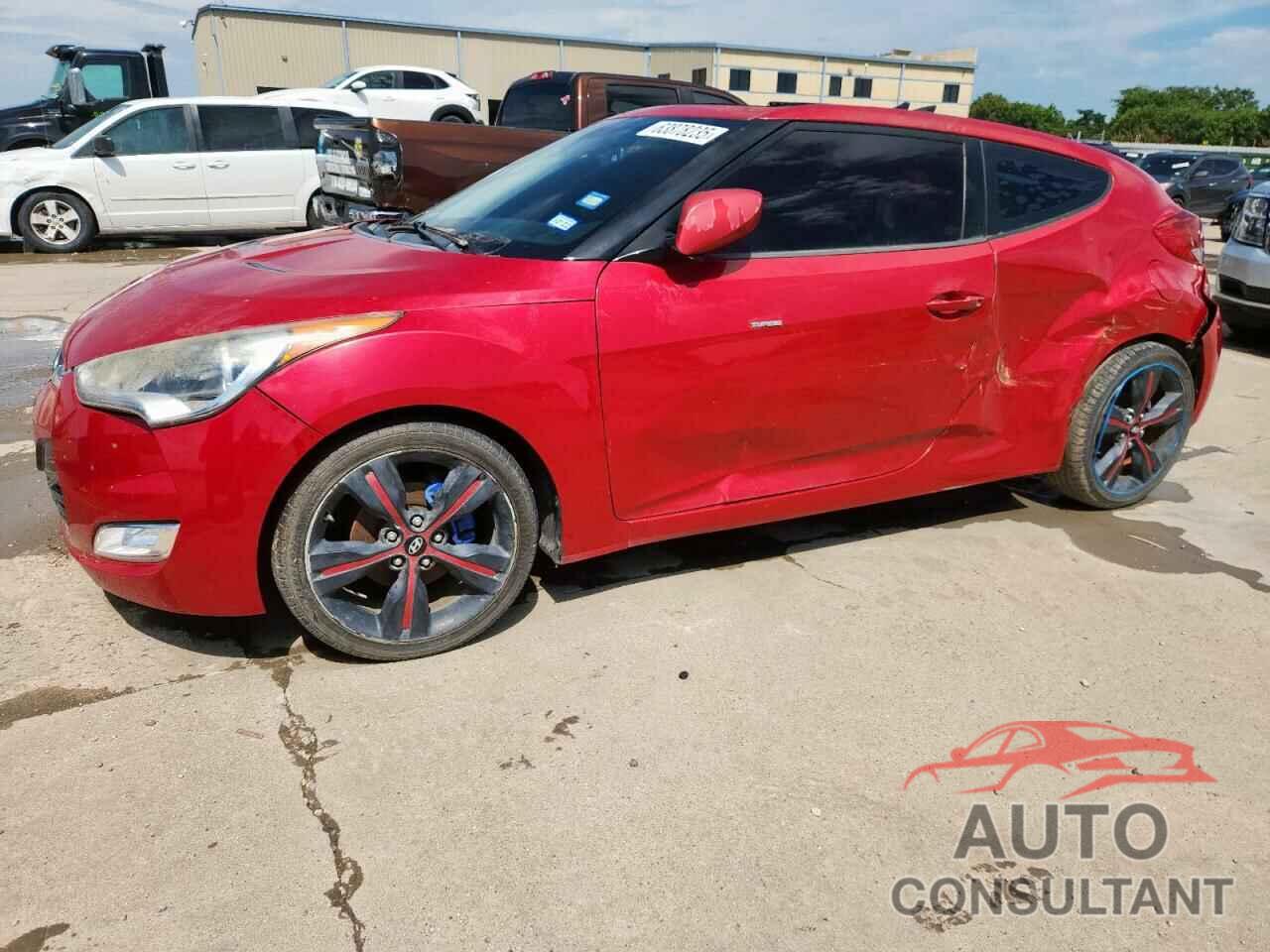 HYUNDAI VELOSTER 2012 - KMHTC6AD1CU026558