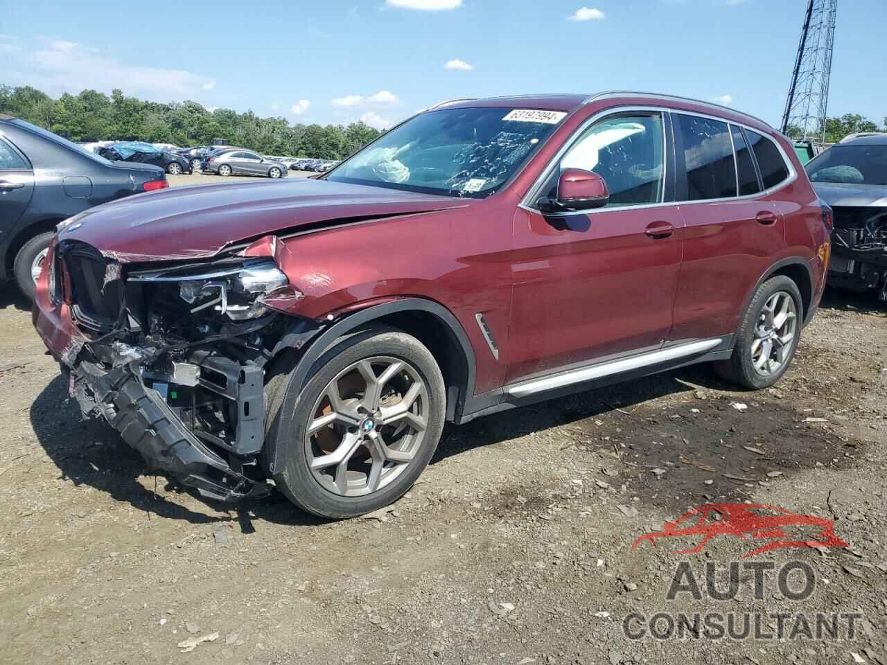 BMW X3 2022 - 5UX53DP00N9M38500