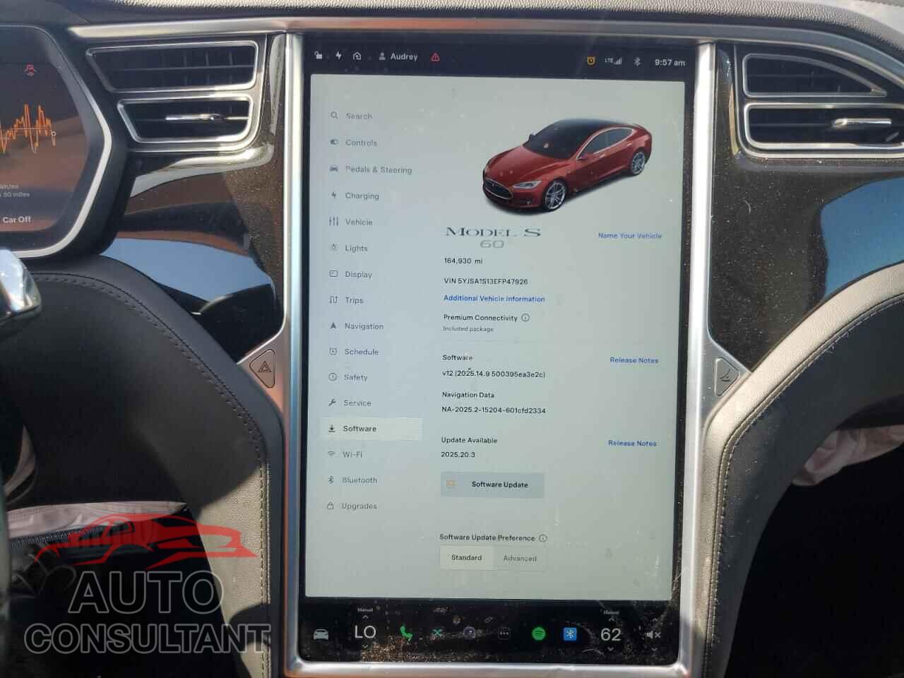 TESLA MODEL S 2014 - 5YJSA1S13EFP47926