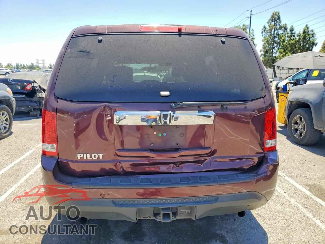HONDA PILOT 2013 - 5FNYF3H27DB022013