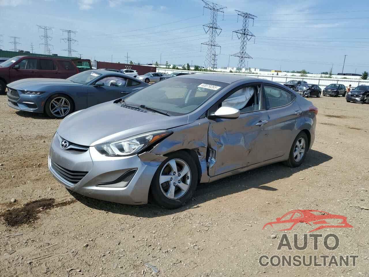 HYUNDAI ELANTRA 2014 - KMHDH4AE4EU086341