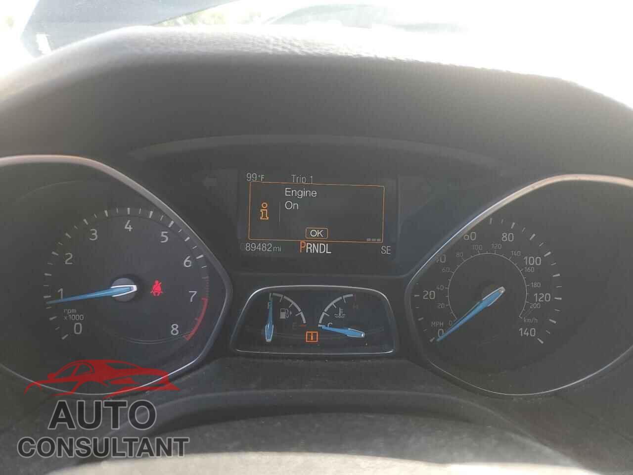 FORD FOCUS 2017 - 1FADP3F20HL266271
