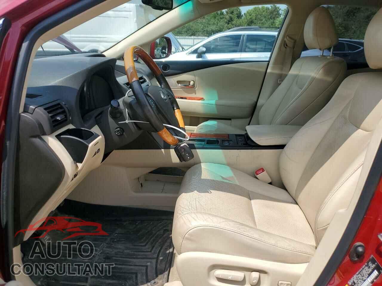 LEXUS RX350 2011 - 2T2BK1BA8BC093353