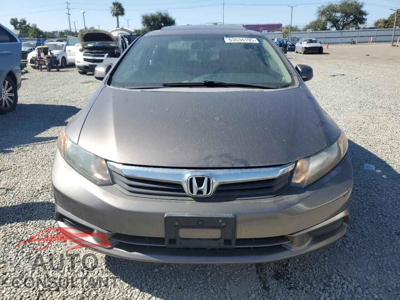 HONDA CIVIC 2012 - 19XFB2F84CE332046