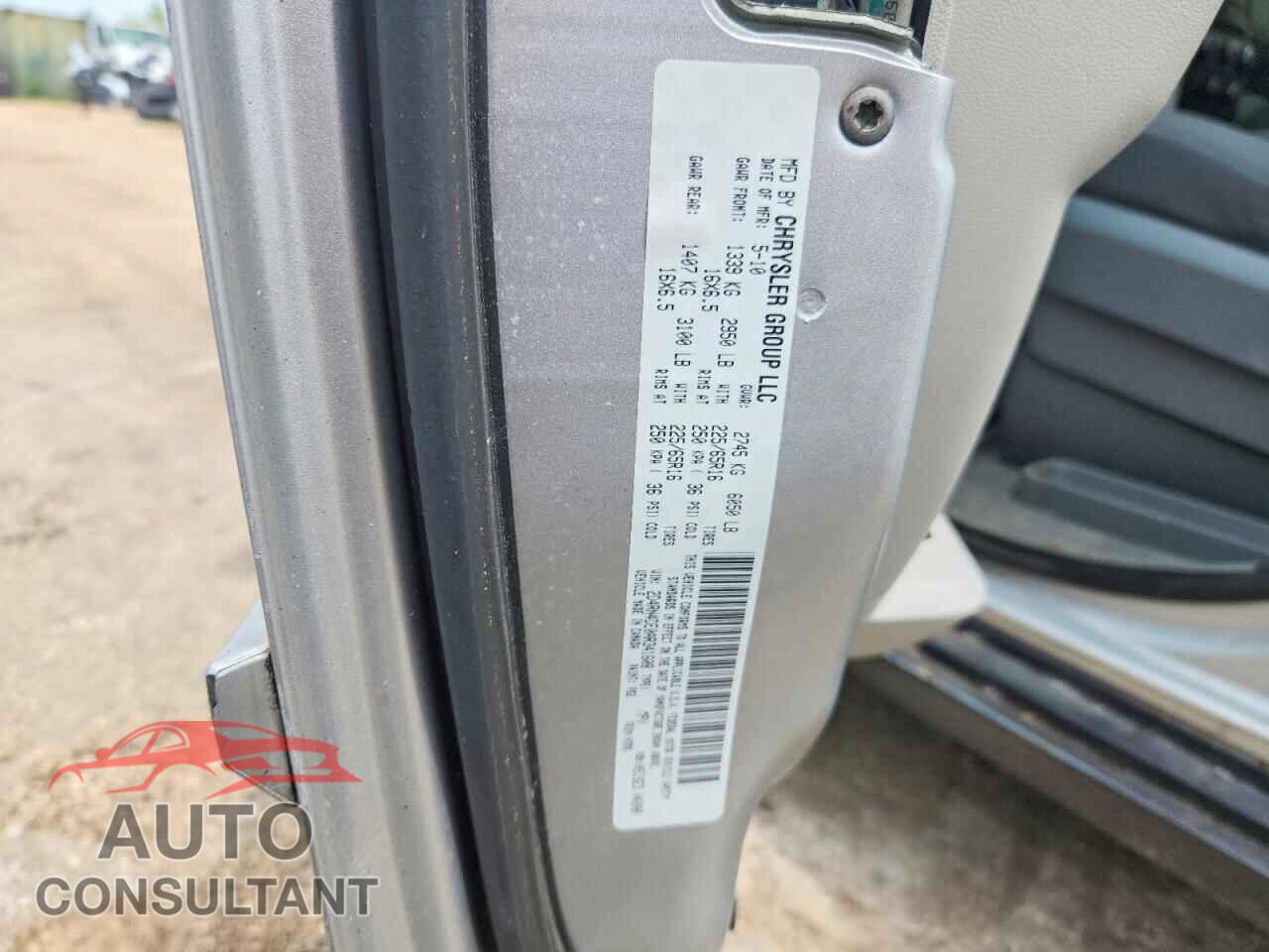 DODGE CARAVAN 2010 - 2D4RN4DE0AR341608