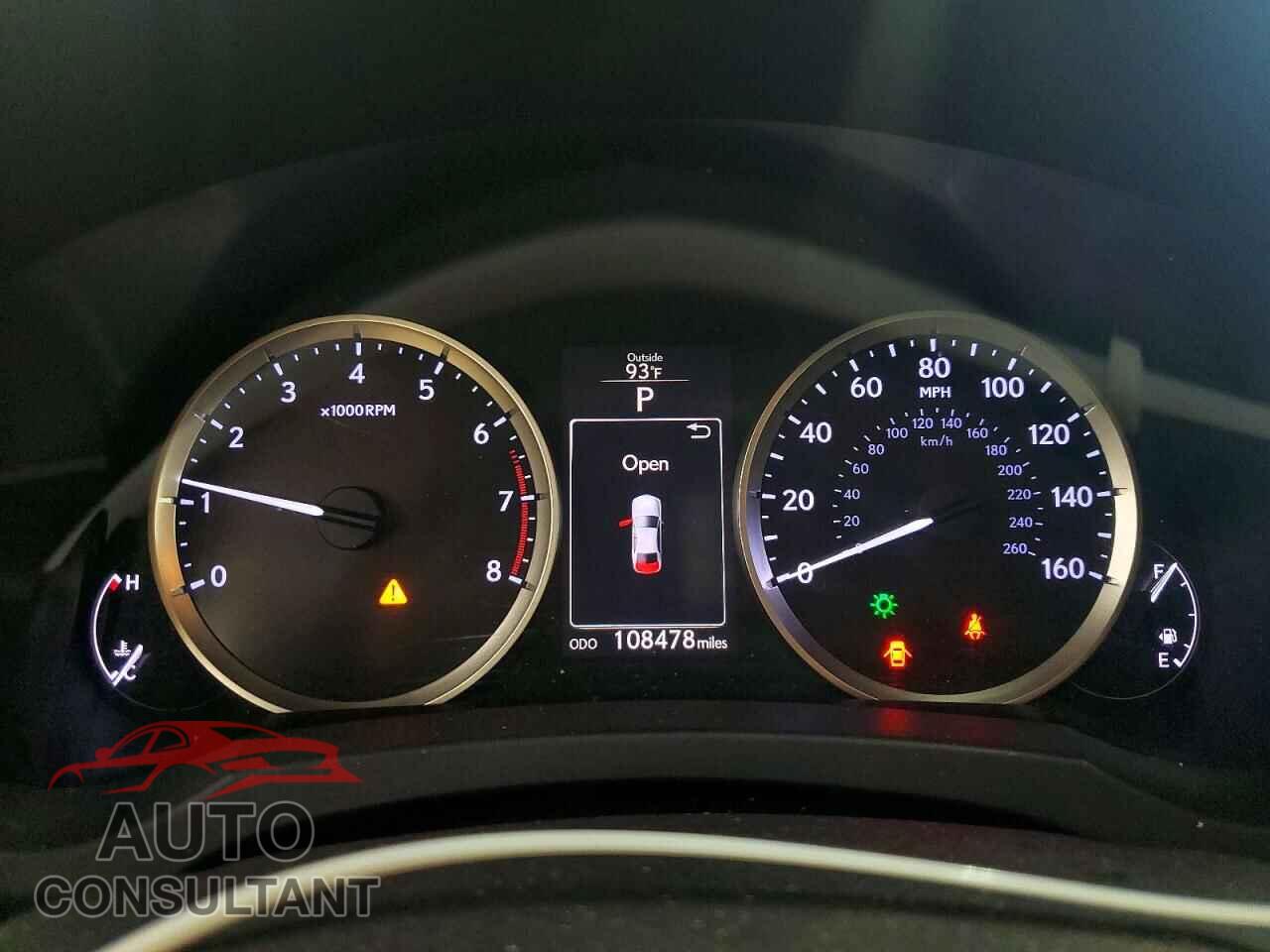LEXUS IS 2015 - JTHBF1D25F5054946