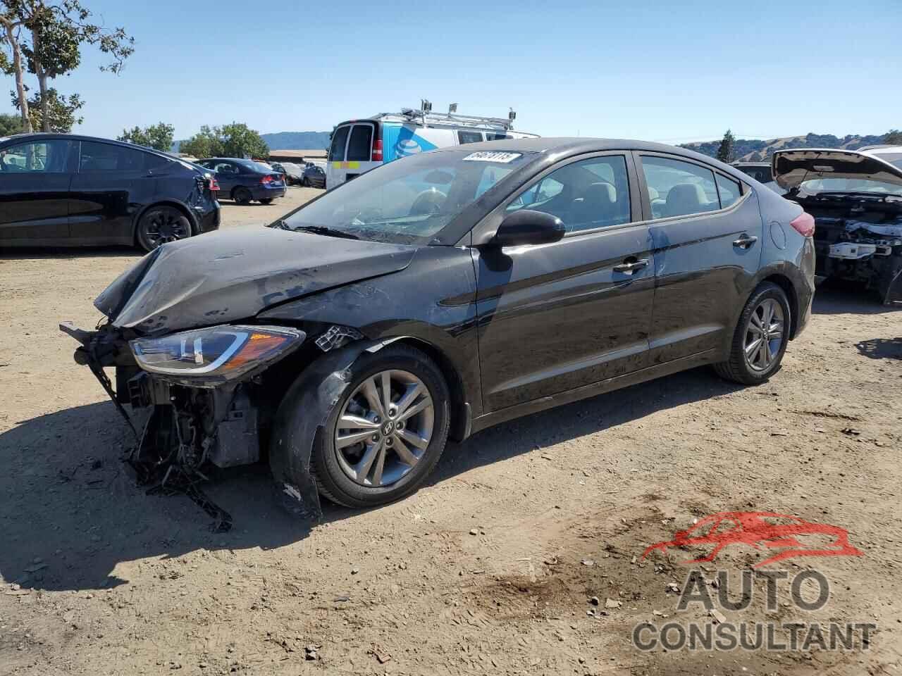 HYUNDAI ELANTRA 2017 - KMHD84LF2HU153562