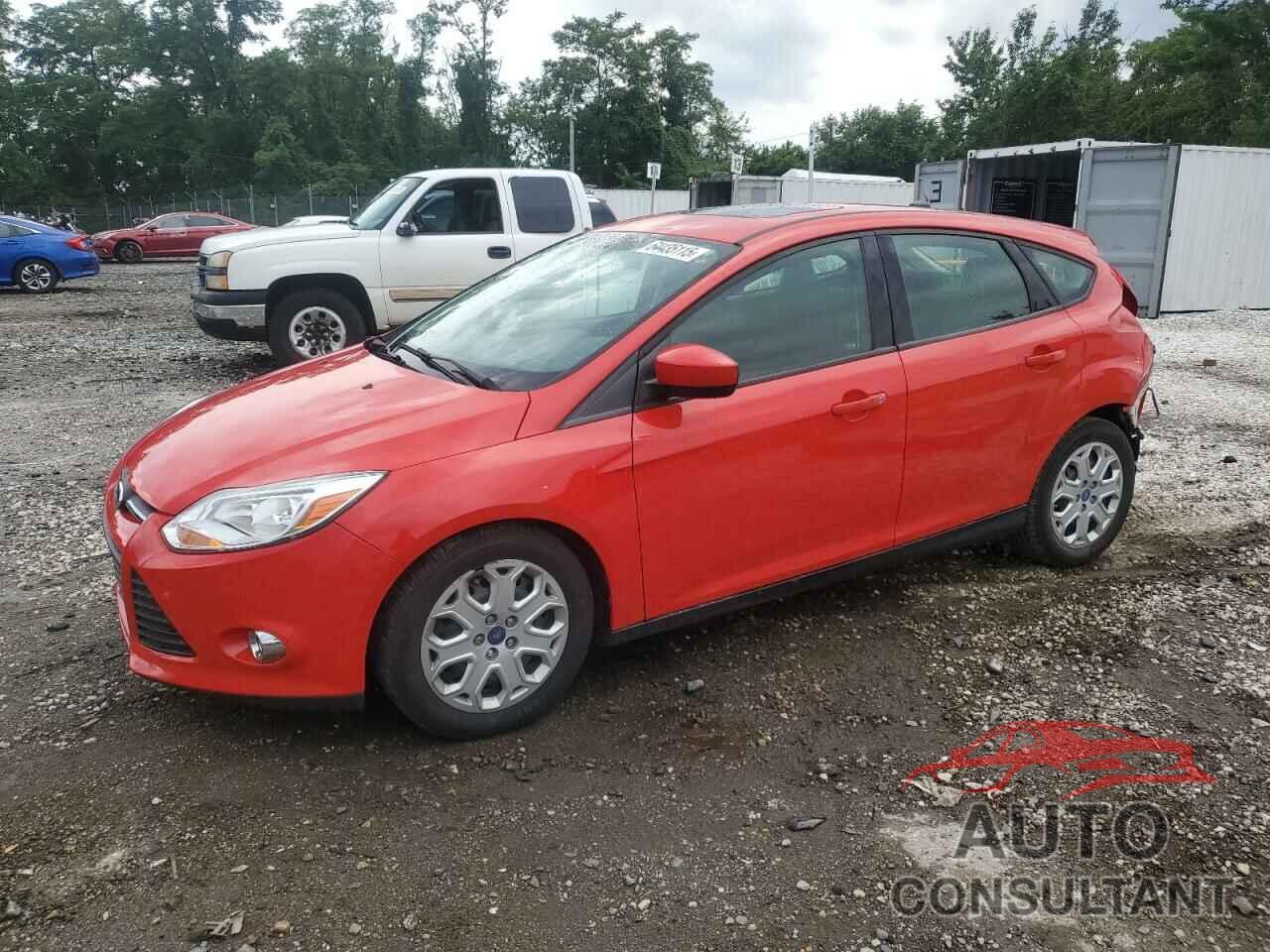 FORD FOCUS 2012 - 1FAHP3K29CL134433