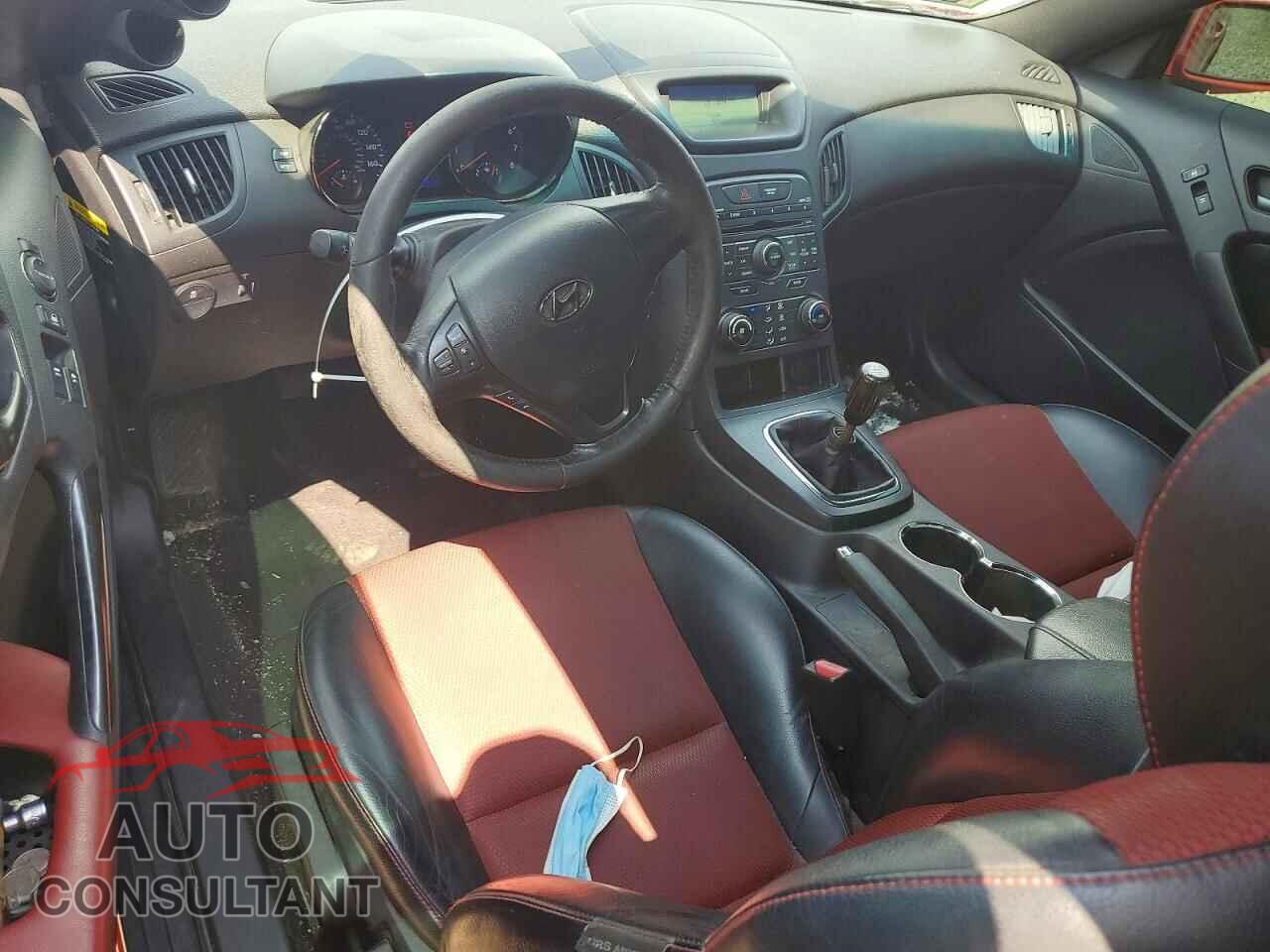 HYUNDAI GENESIS 2012 - KMHHU6KH2CU074672