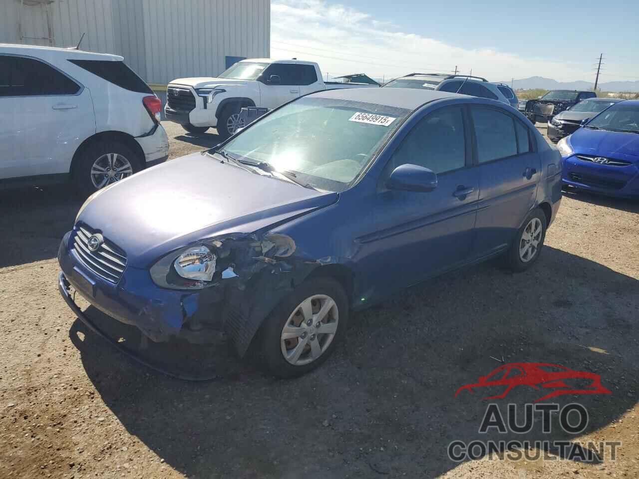 HYUNDAI ACCENT 2011 - KMHCN4AC7BU589196