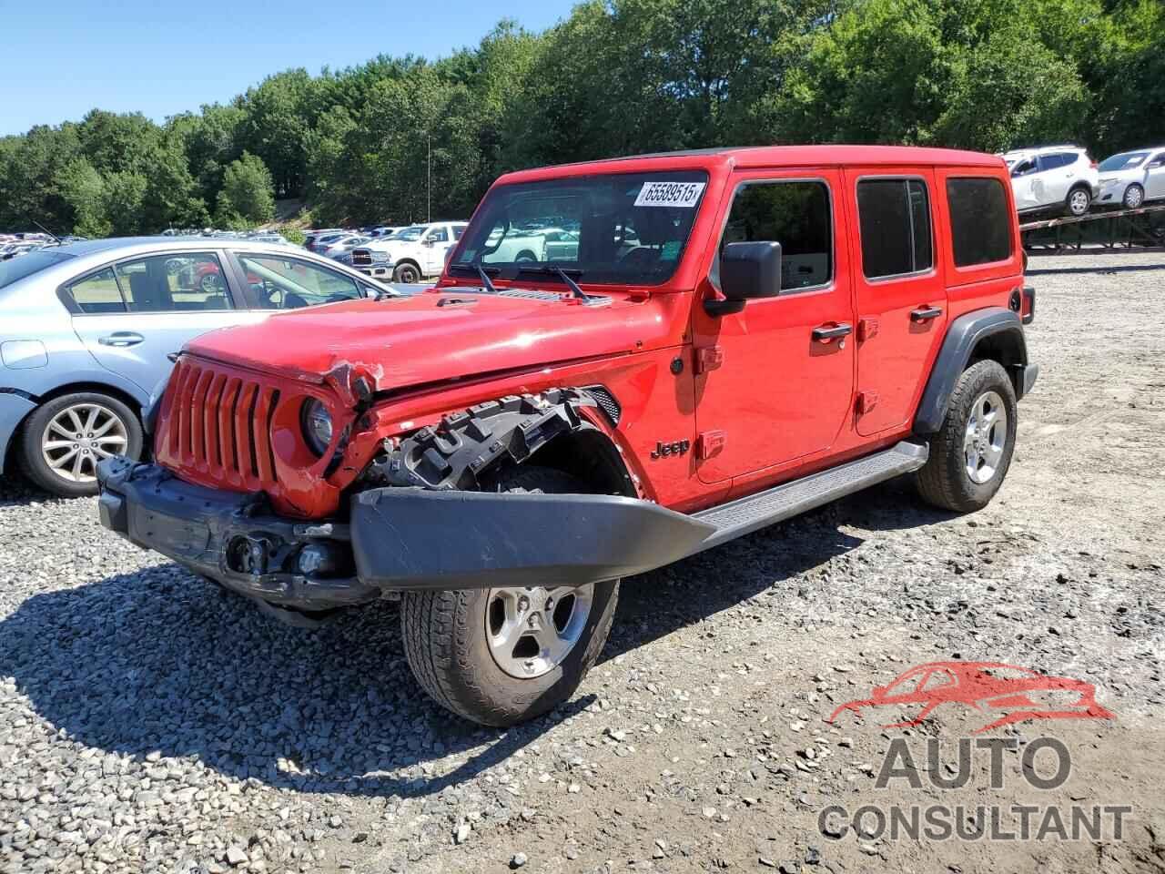JEEP WRANGLER 2021 - 1C4HJXDG6MW659929