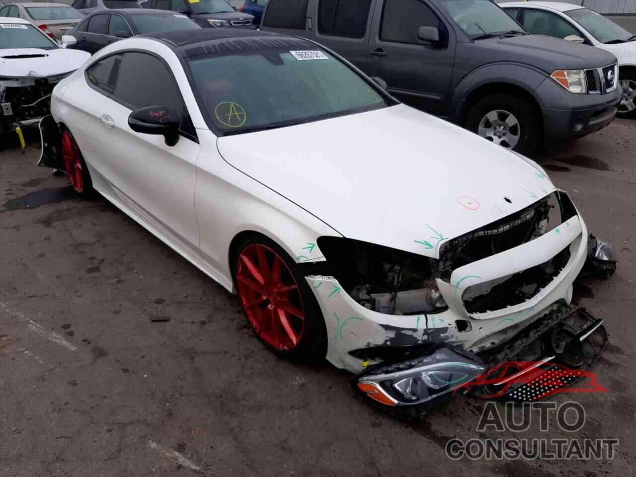 MERCEDES-BENZ C-CLASS 2017 - WDDWJ4JB5HF332738