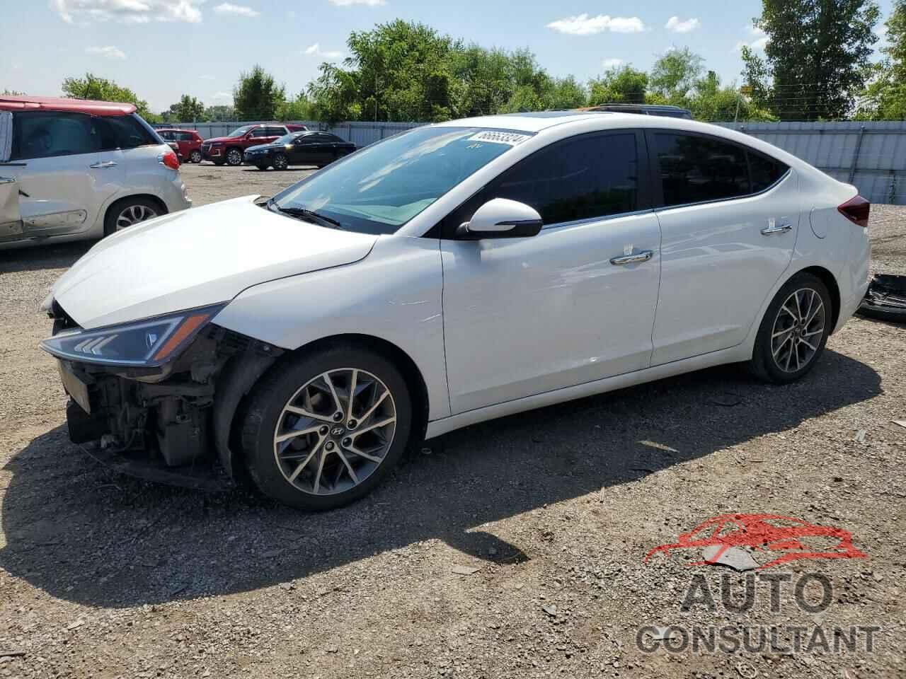 HYUNDAI ELANTRA 2020 - KMHD84LF3LU062468