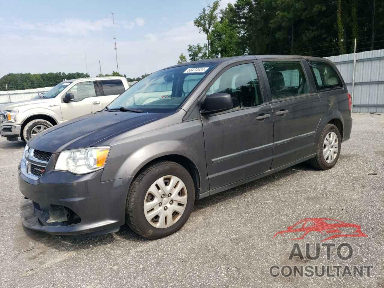 DODGE CARAVAN 2016 - 2C4RDGBG4GR263560