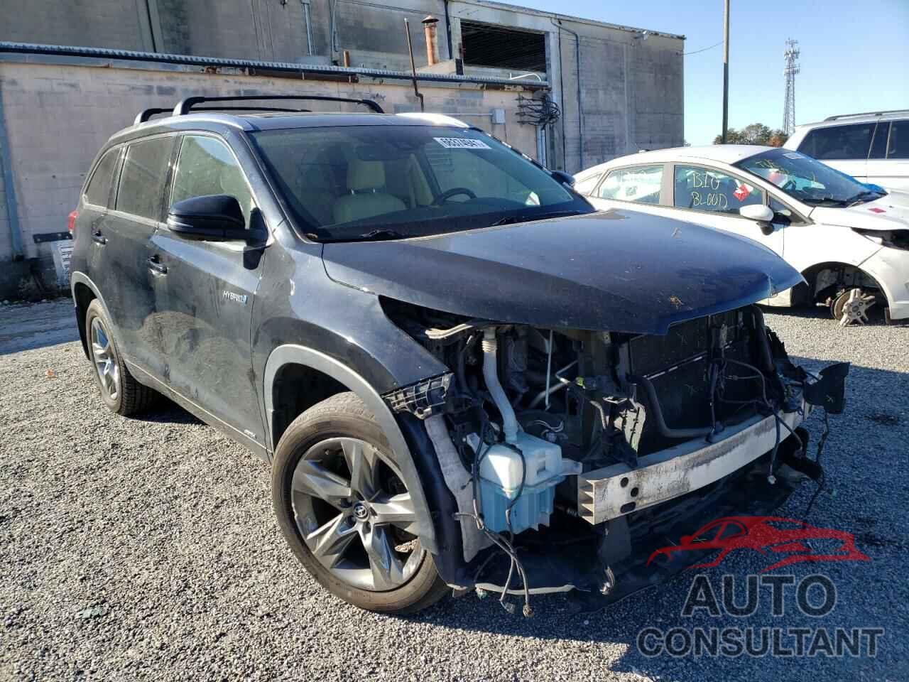 TOYOTA HIGHLANDER 2017 - 5TDDGRFH4HS024678