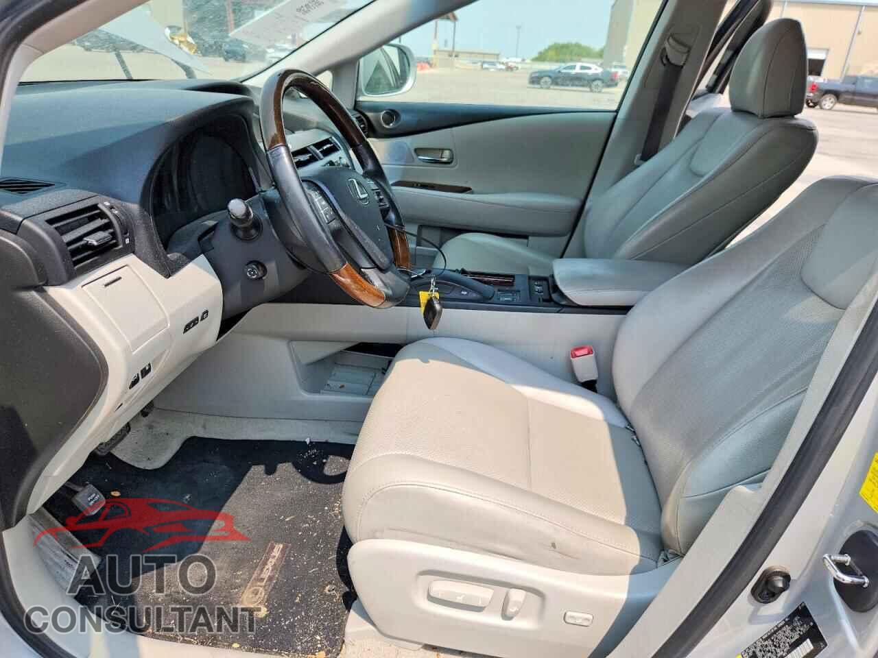 LEXUS RX350 2010 - 2T2ZK1BA7AC010153