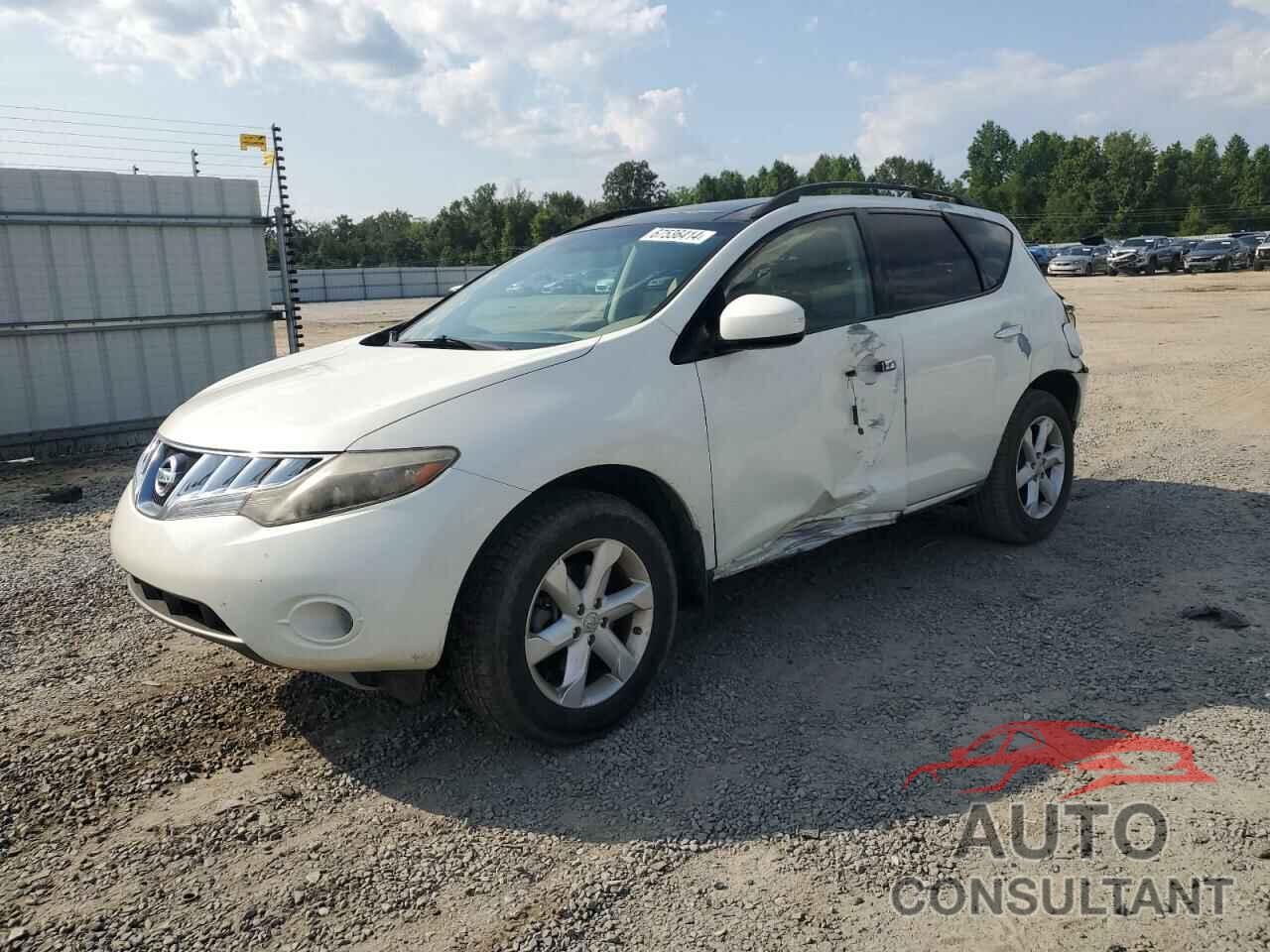 NISSAN MURANO 2009 - JN8AZ18W79W118408