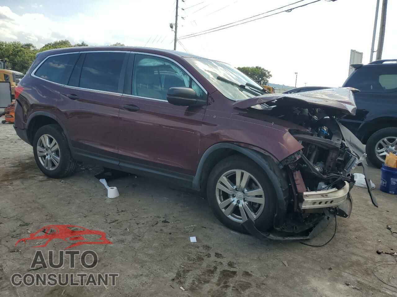 HONDA PILOT 2018 - 5FNYF6H10JB045265