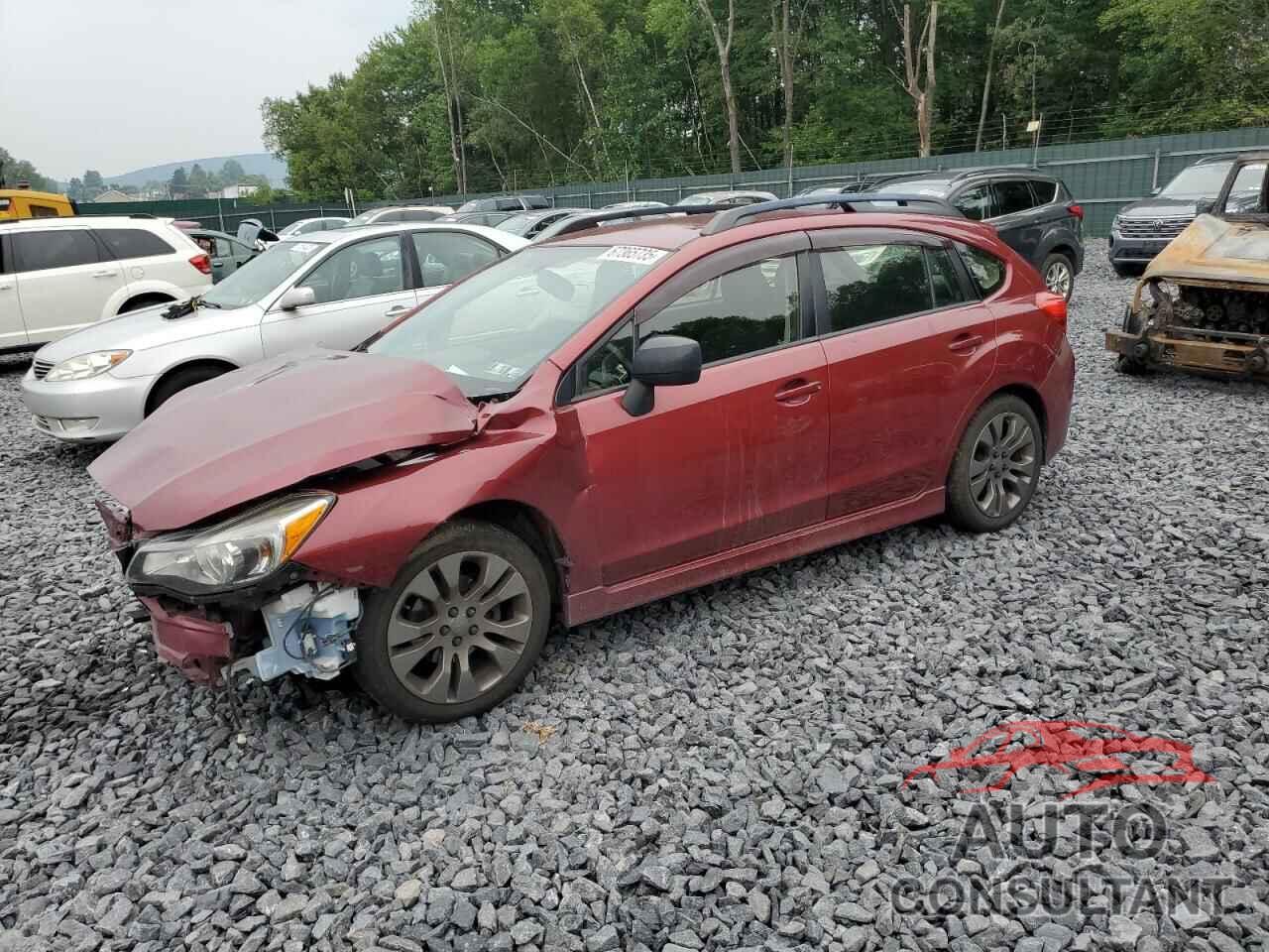 SUBARU IMPREZA 2013 - JF1GPAL60D2890256
