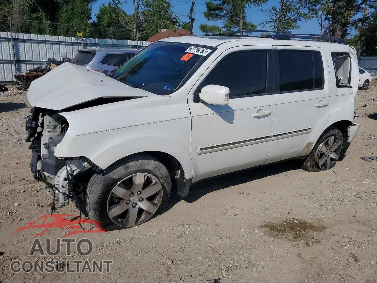 HONDA PILOT 2012 - 5FNYF4H94CB081313