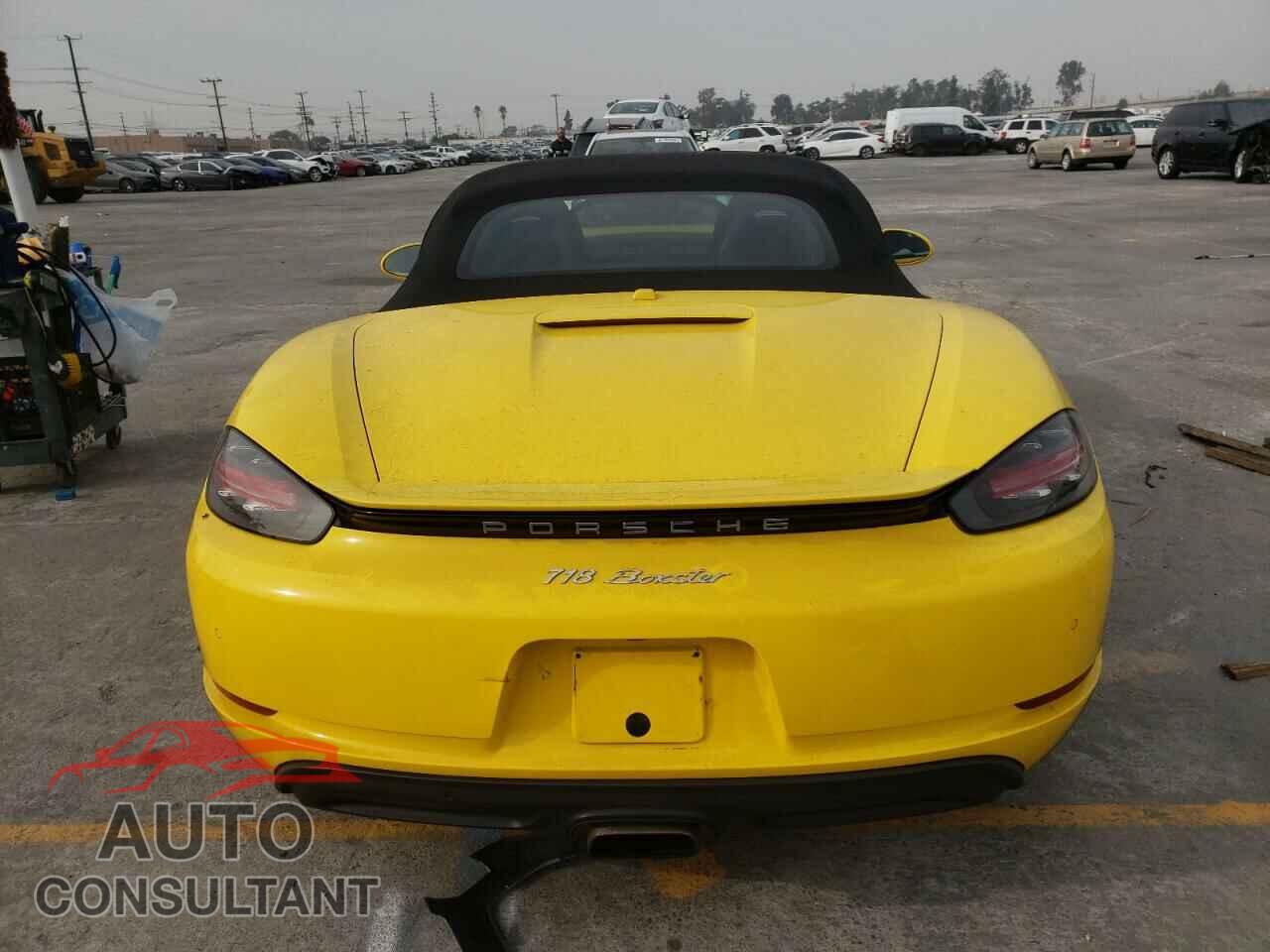 PORSCHE BOXSTER 2017 - WP0CA2A84HS220834