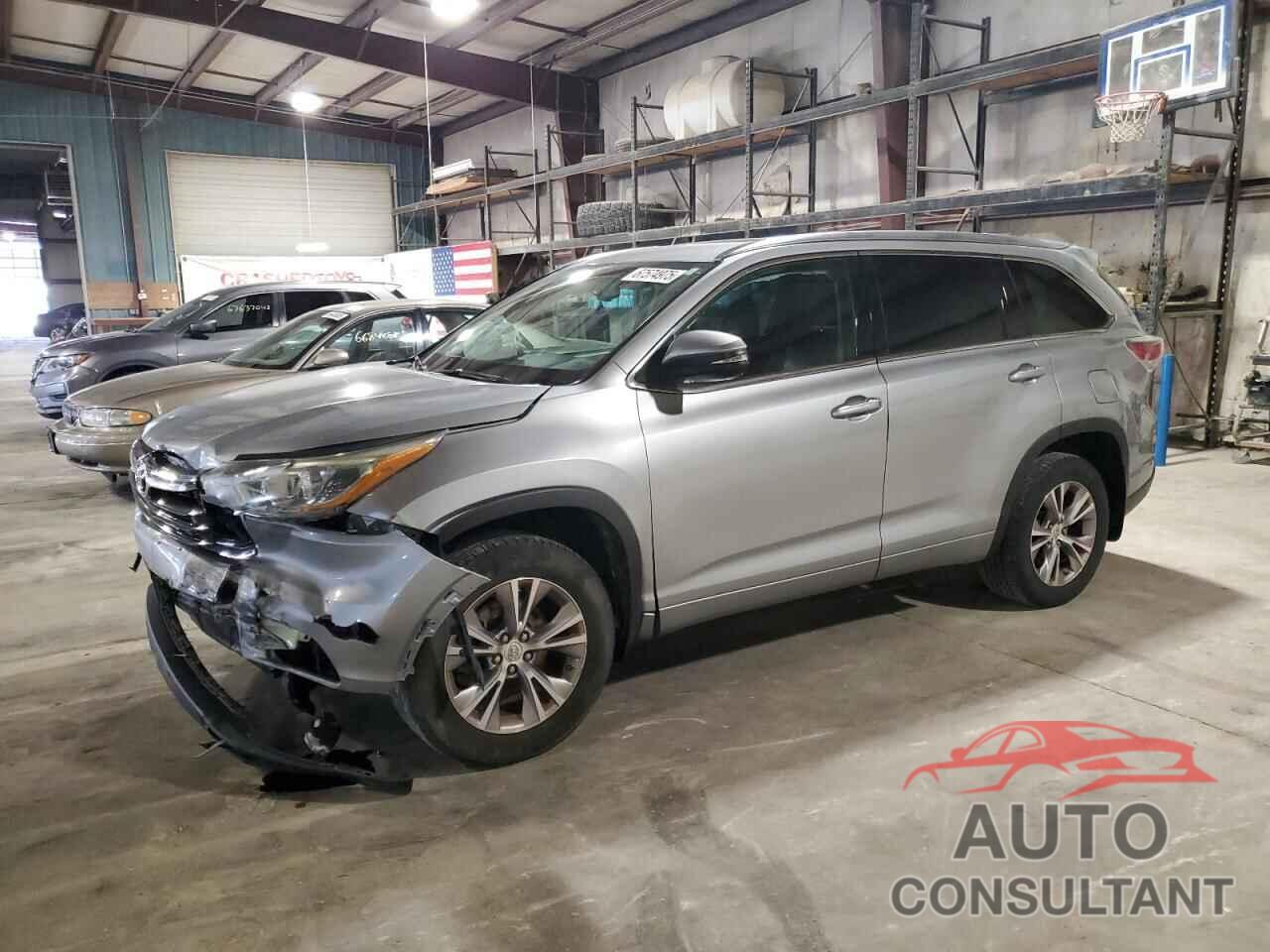 TOYOTA HIGHLANDER 2015 - 5TDJKRFH3FS185277